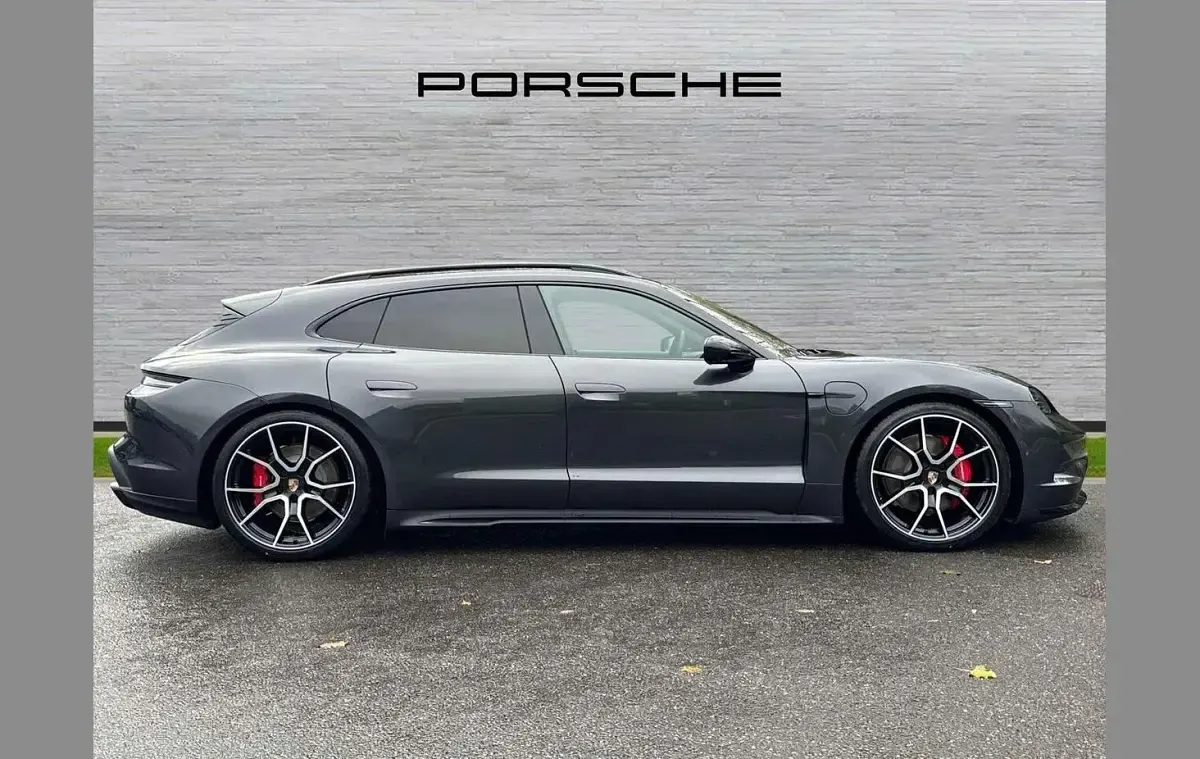Used Porsche Taycan 4S Sport Turismo Black Edition 439 kW (598 HP) 2026 Grey Estate