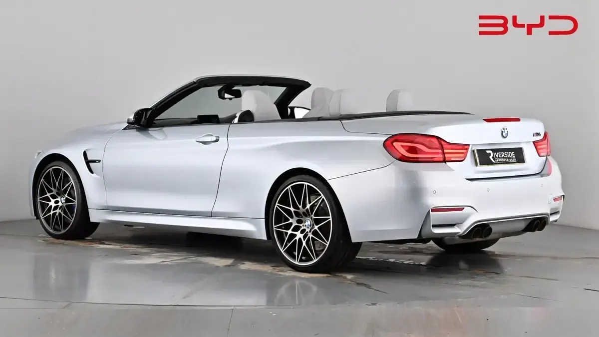 Used BMW M4 Cabriolet Competition Edition 450 HP (330 kW) 2017 Blue Cabriolet