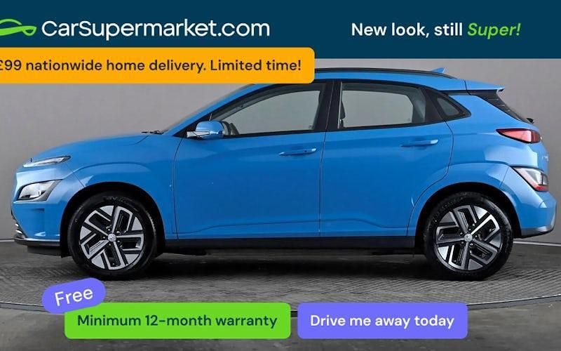 Used Hyundai Kona SE 100 kW (136 HP) 2022 Blue SUV