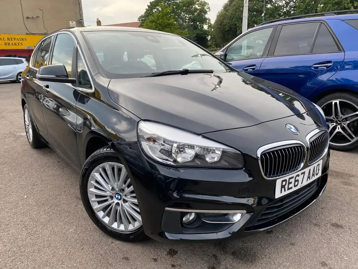 Used BMW 218 Luxury Line 2017 Black Hatchback