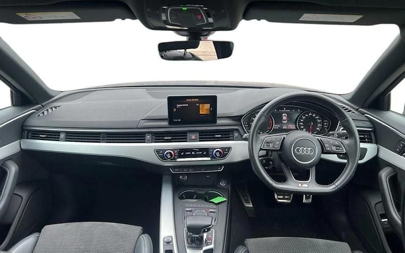 Used Audi A4 S-Line 150 HP (110 kW) 2018 Blue Sedan