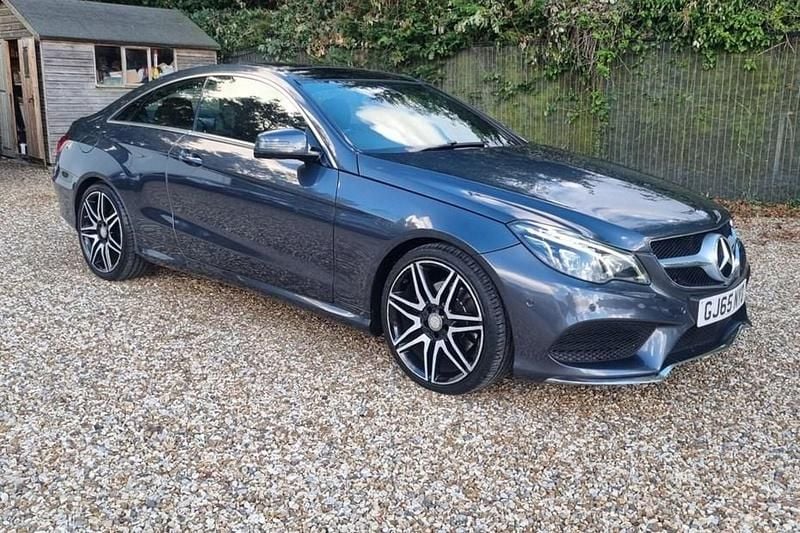 Grey Used 2015 Mercedes E220 AMG Line Premium Coupe | £7,495 (Good price) - Image 1/1