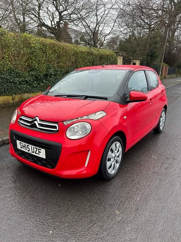 Used Citroën C1 Feel 68 HP (50 kW) 2015 Red Hatchback