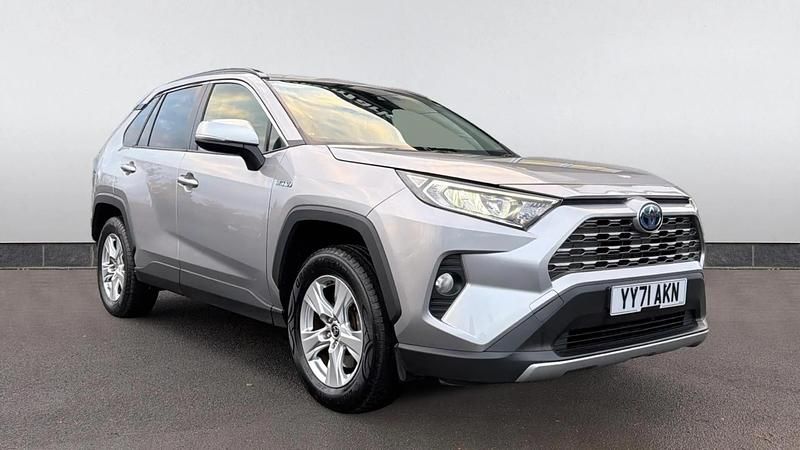 Silver Used 2021 Toyota RAV4 Hybrid SUV | £21,198 (Super price) - Image 1/4