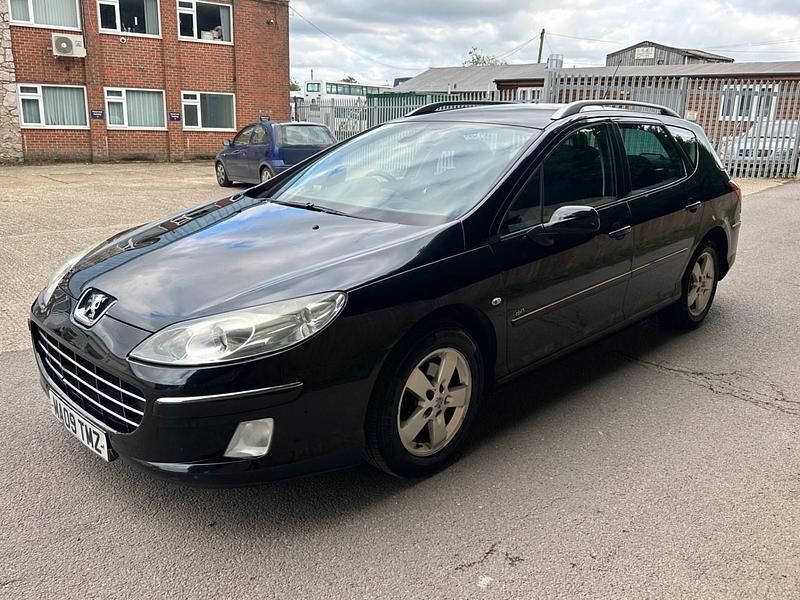 Used Peugeot 407 110 HP (80 kW) 2009 Black Estate