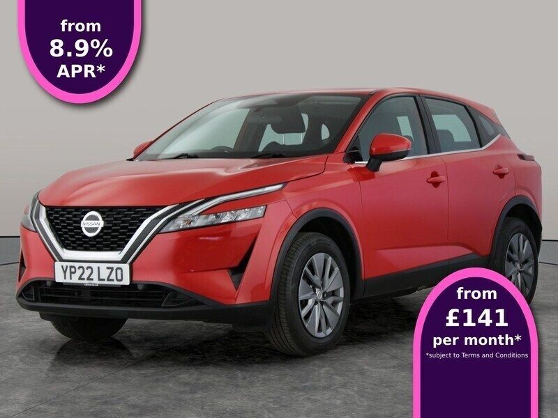 Red Used 2022 Nissan Qashqai S SUV | £11,879 (Super price) - Image 1/3