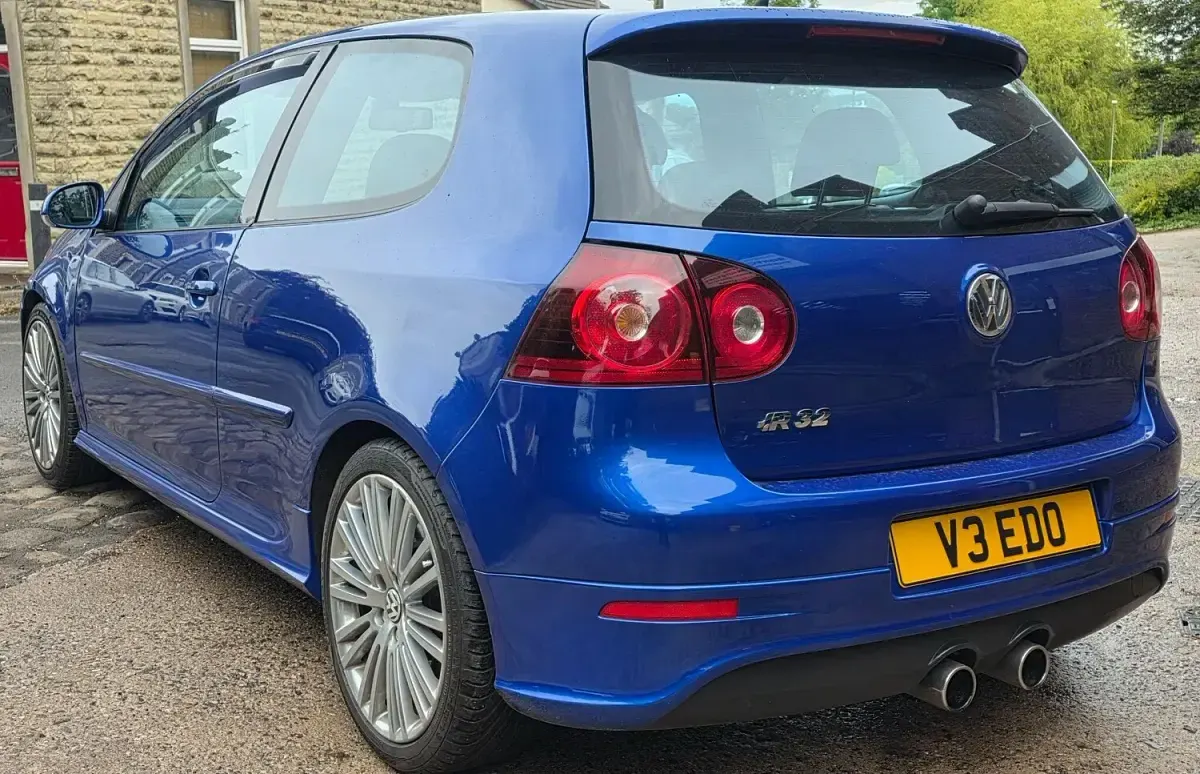 Used VW Golf IV R 247 HP (181 kW) 2006 Blue Hatchback