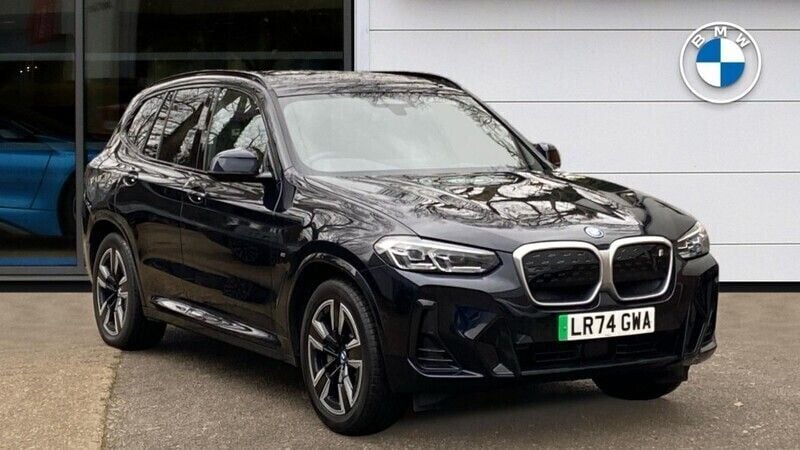 Black Used 2024 BMW iX3 M Sport SUV | £40,900 (Fair price) - Image 1/4