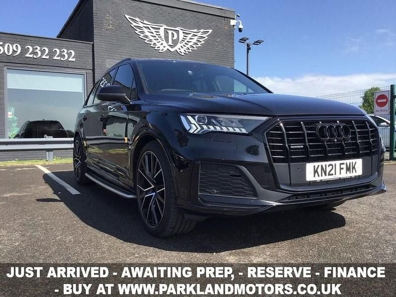 Black Used 2021 Audi Q7 Black Edition SUV | £44,275 (Expensive) - Image 1/4