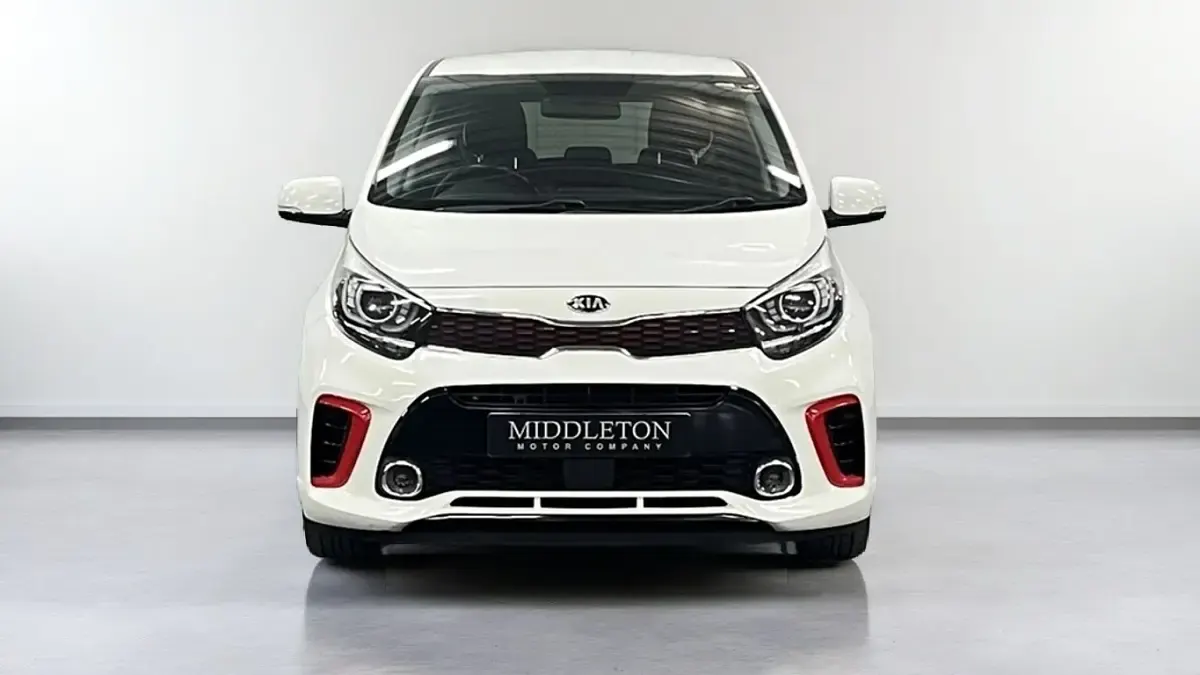 Used Kia Picanto GT-Line 84 HP (61 kW) 2019 White Hatchback