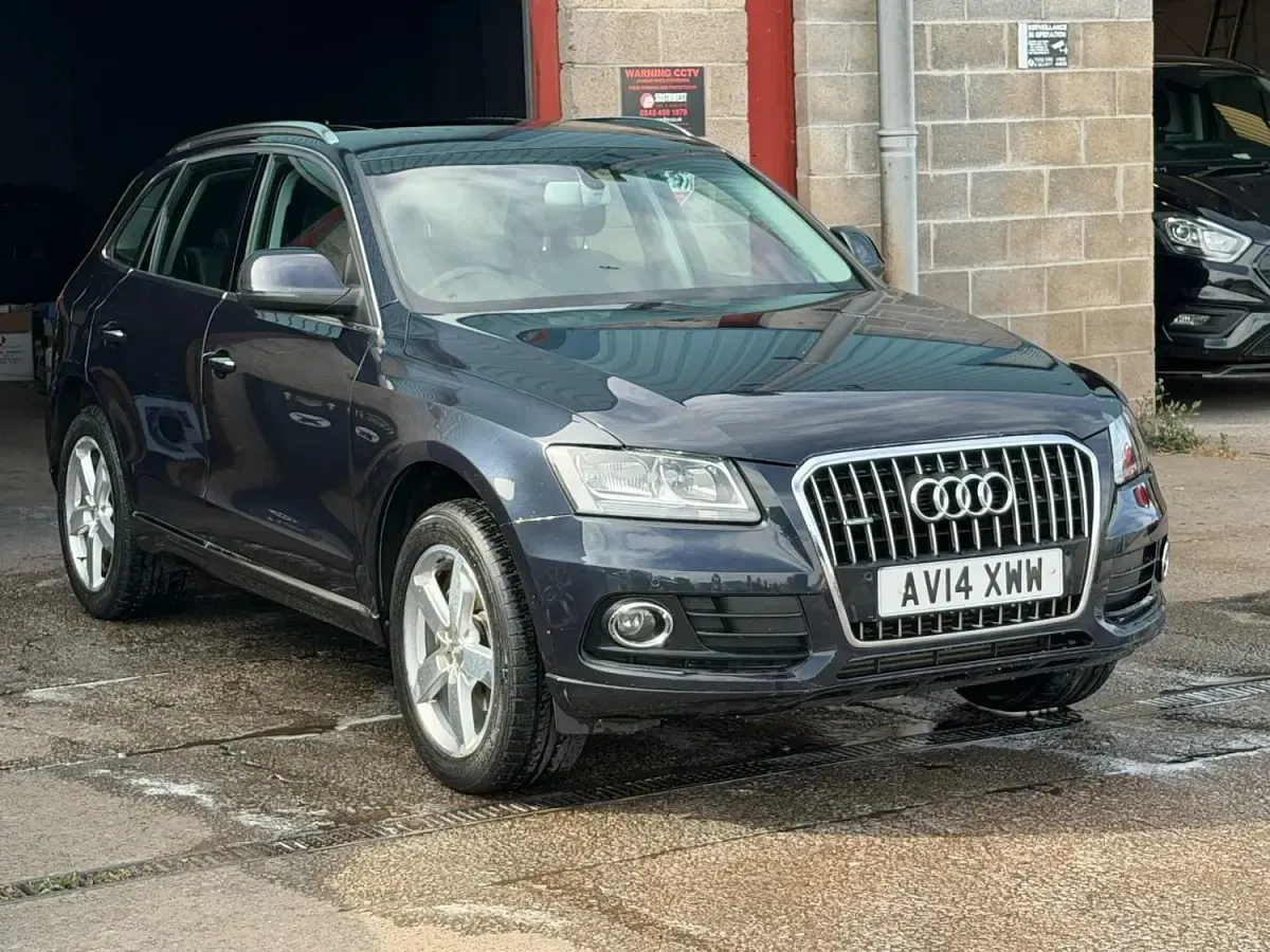 Used Audi Q5 Comfort 148 HP (108 kW) 2014 Blue SUV