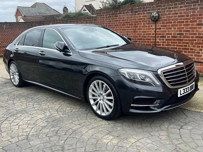 Used Mercedes S350L AMG line 2015 Black Sedan