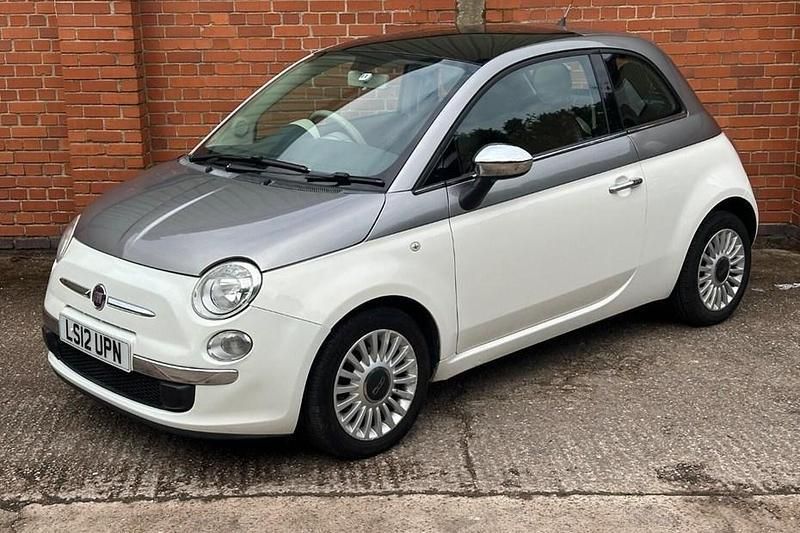 White Used 2012 Fiat 500 Lounge Hatchback | £5,495 (Fair price) - Image 1/1