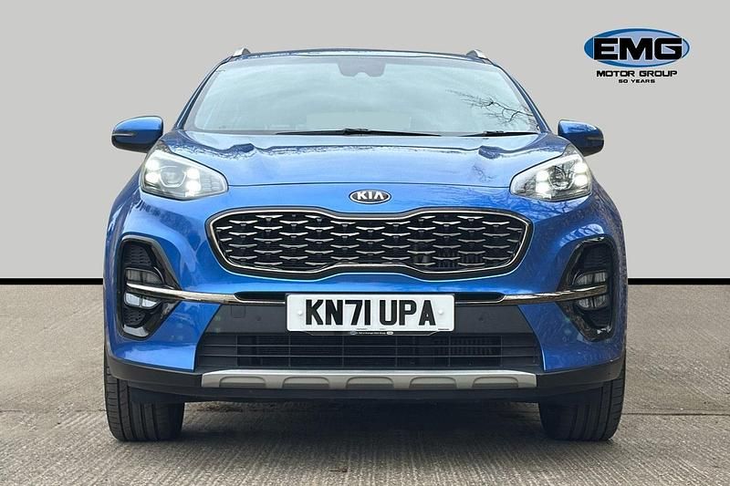 Used Kia Sportage GT-Line 174 HP (127 kW) 2021 Blue SUV