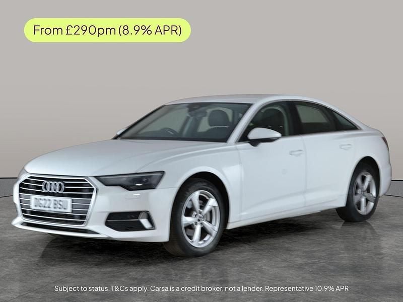 White Used 2022 Audi A6 Sport Sedan | £18,220 (Super price) - Image 1/2
