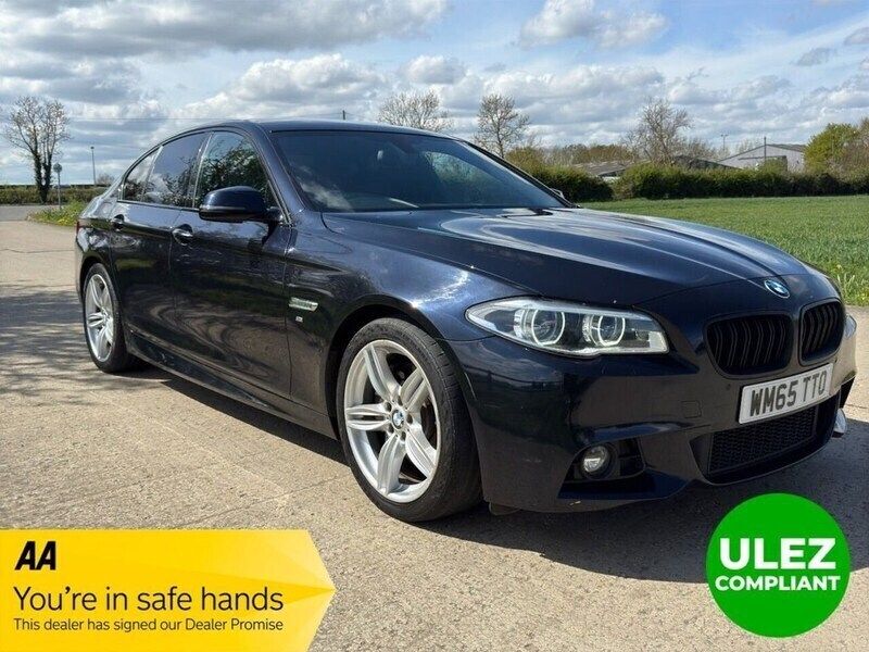 Black Used 2015 BMW 525 M Sport Sedan | £7,250 (Fair price) - Image 1/4