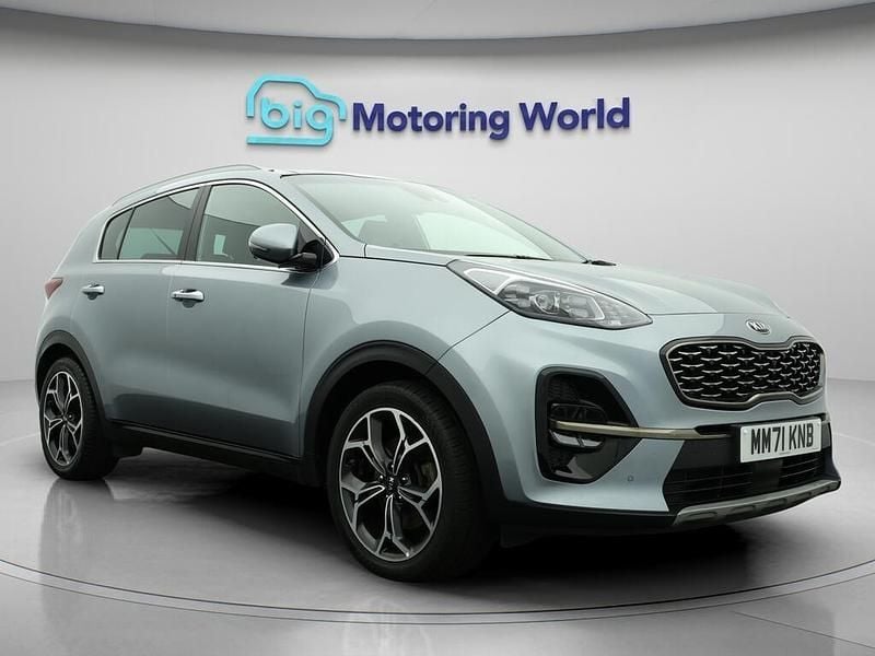 Silver Used 2022 Kia Sportage GT-Line S SUV | £17,900 - Image 1/4