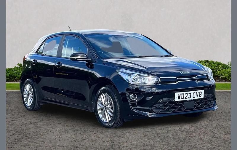 Black Used 2023 Kia Rio Hatchback | £13,210 (Fair price) - Image 1/4