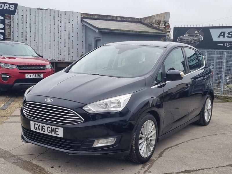 Used Ford C-MAX Titanium 120 HP (88 kW) 2016 Black MPV