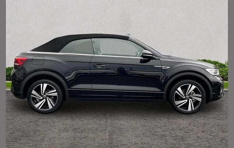 Used VW T-Roc Cabriolet R-line 150 HP (110 kW) 2025 Black Cabriolet