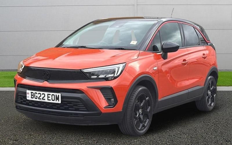 Used Vauxhall Crossland GS Line 110 HP (80 kW) 2022 Orange SUV