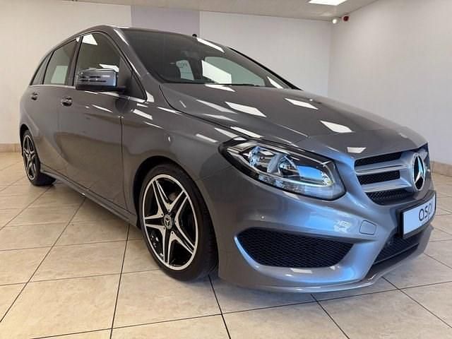 Used Mercedes B200 AMG line 136 HP (100 kW) 2015 Grey MPV