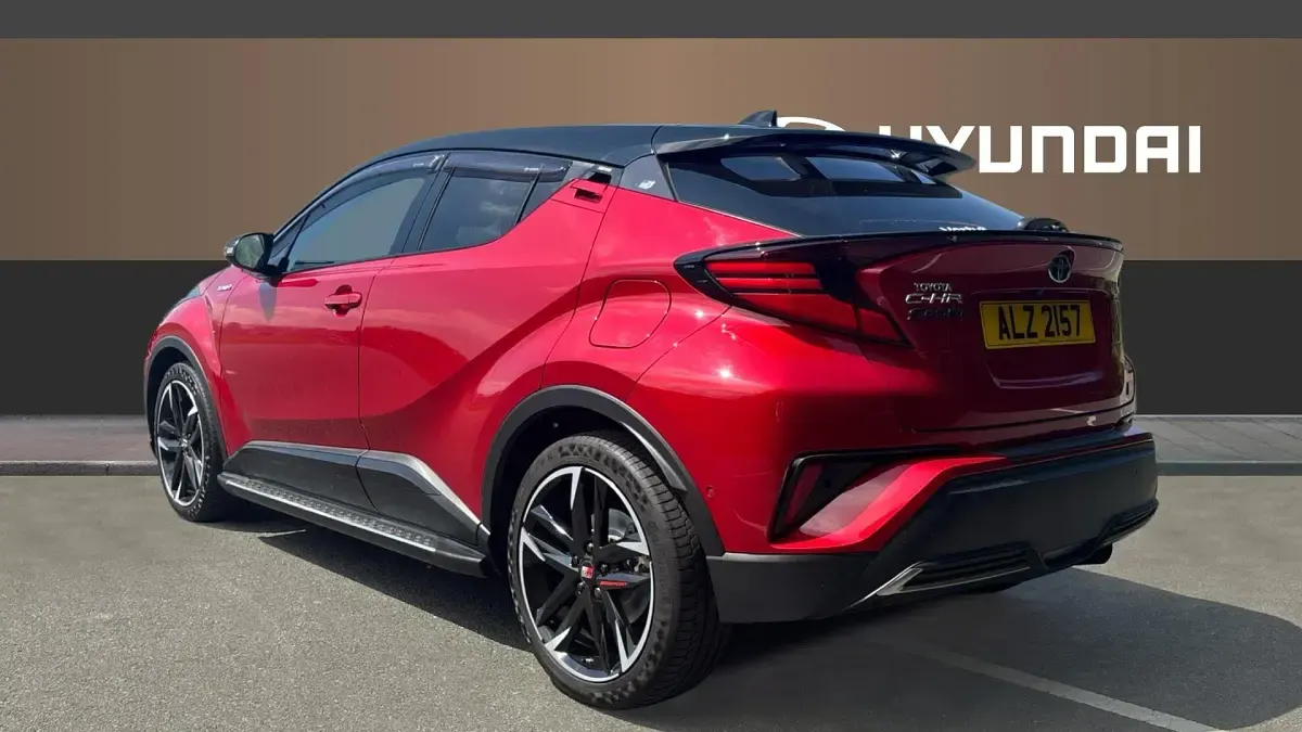 Used Toyota C-HR Sport 184 HP (135 kW) 2021 Red/black SUV