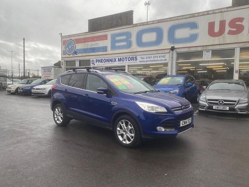 Used Ford Kuga Titanium 163 HP (119 kW) 2014 Blue SUV