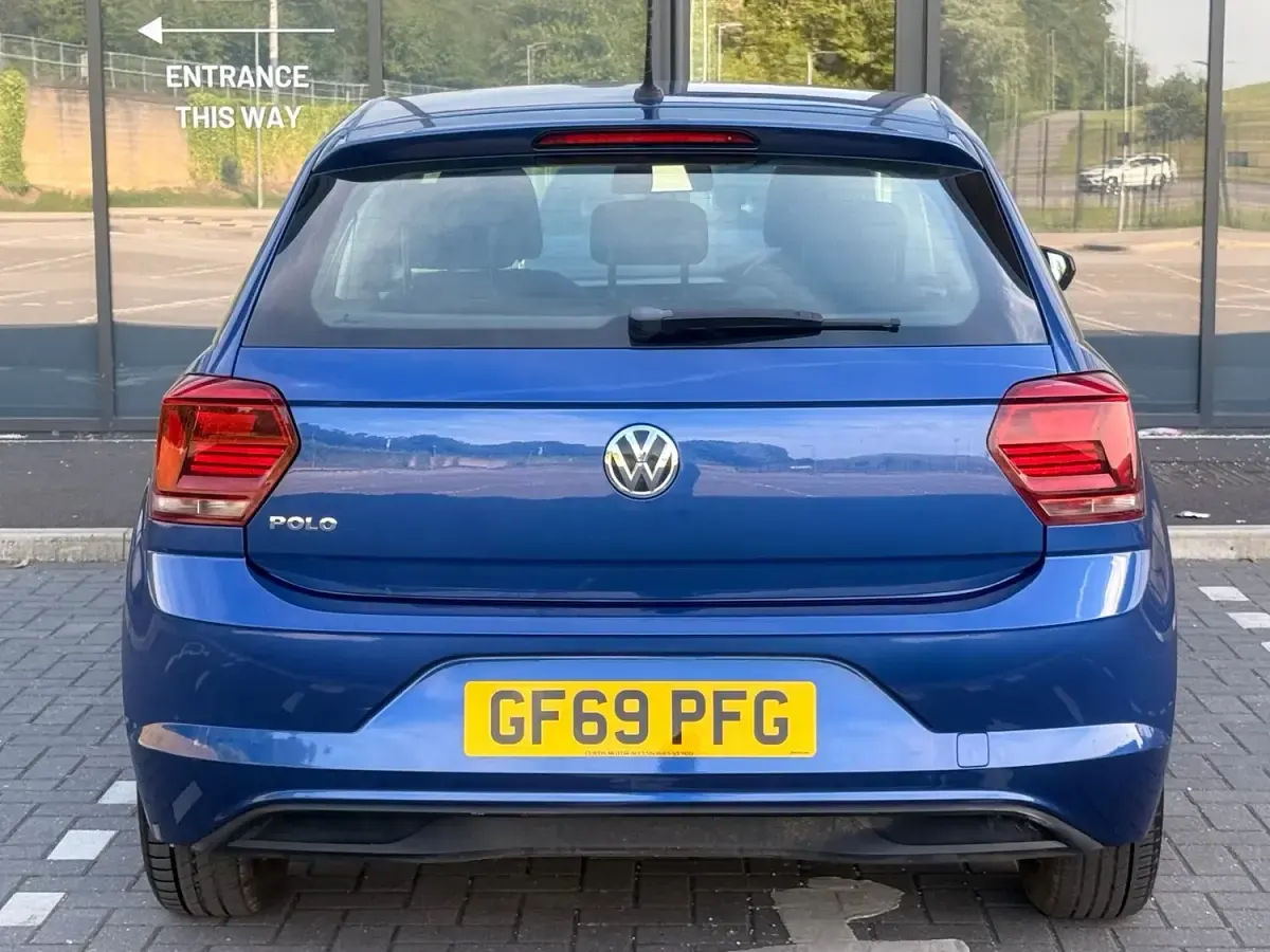Usado VW Polo SE 2019 Azul Utilitario
