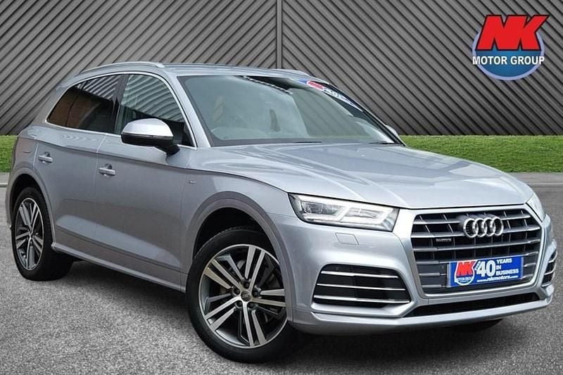 Silver Used 2018 Audi Q5 S-Line SUV | £20,500 (Good price) - Image 1/1