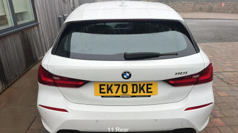 Used BMW 118 Sport Line 140 HP (102 kW) 2020 White Hatchback