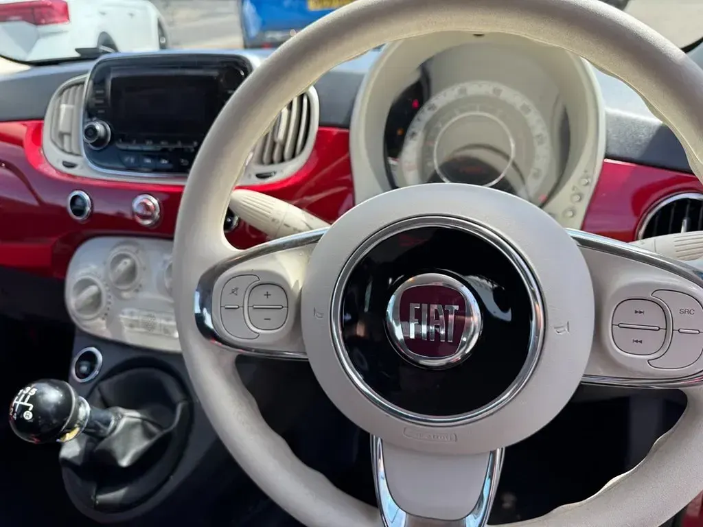 Used Fiat 500 Pop Star 69 HP (50 kW) 2016 Red Hatchback