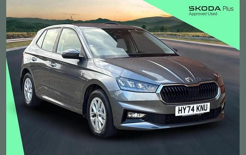 Grey Used 2024 Skoda Fabia Comfort Hatchback | £14,900 (Fair price) - Image 1/4