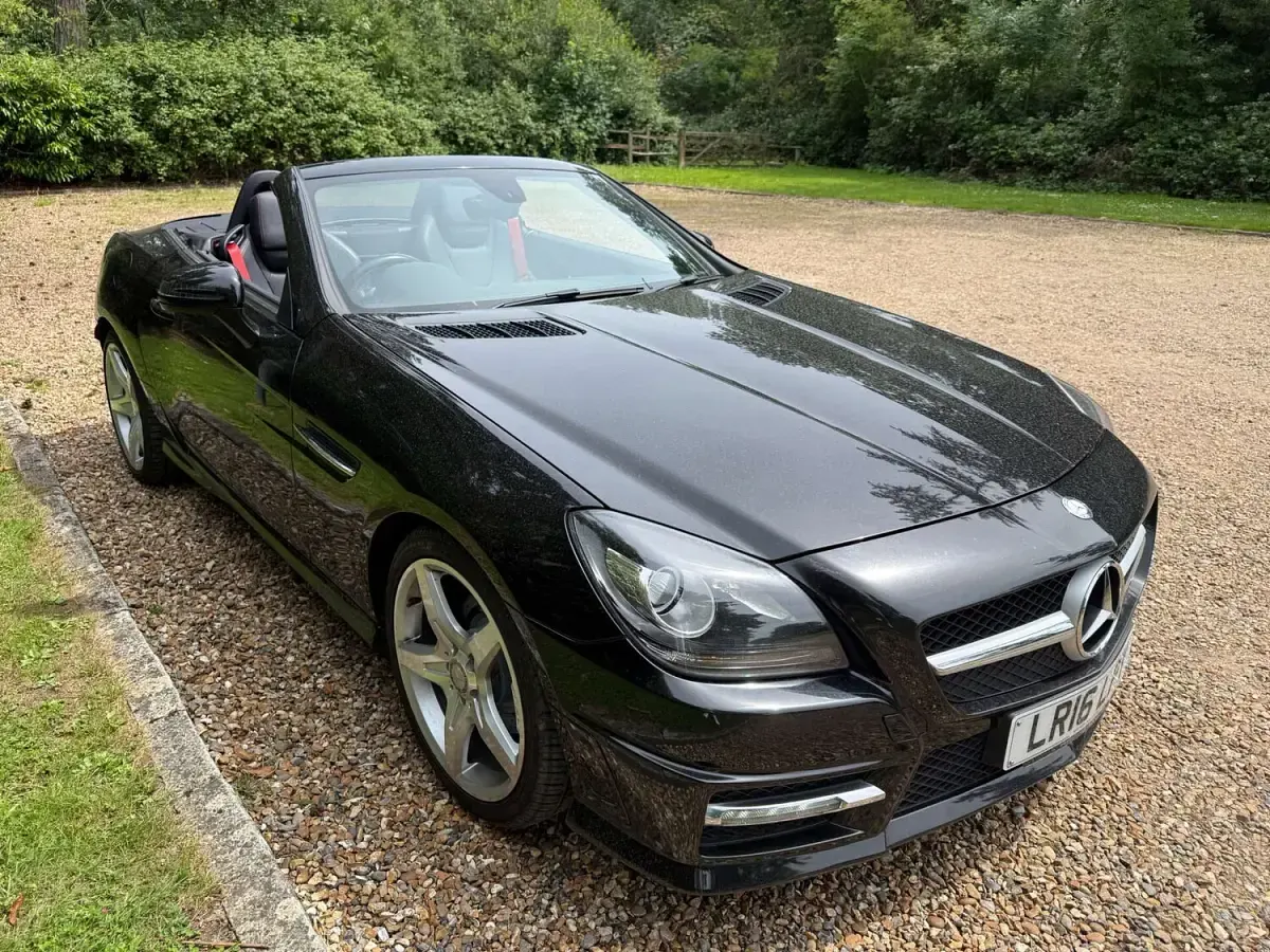 Used Mercedes SLK250 AMG 2016 Black Cabriolet
