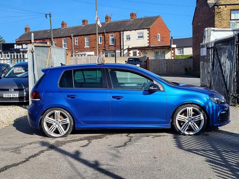 Used VW Golf VI R 2010 Blue Hatchback