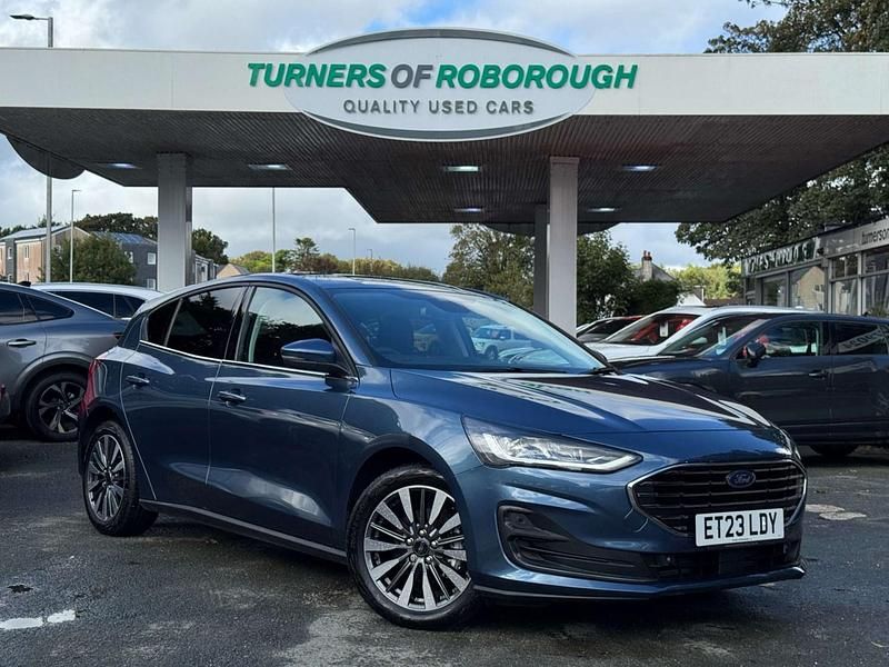 Blue Used 2023 Ford Focus Titanium X Hatchback | £20,300 (A bit pricey) - Image 1/4
