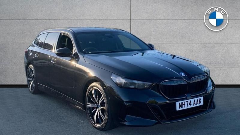 Black Used 2025 BMW 530e M Sport Estate | £54,990 - Image 1/4