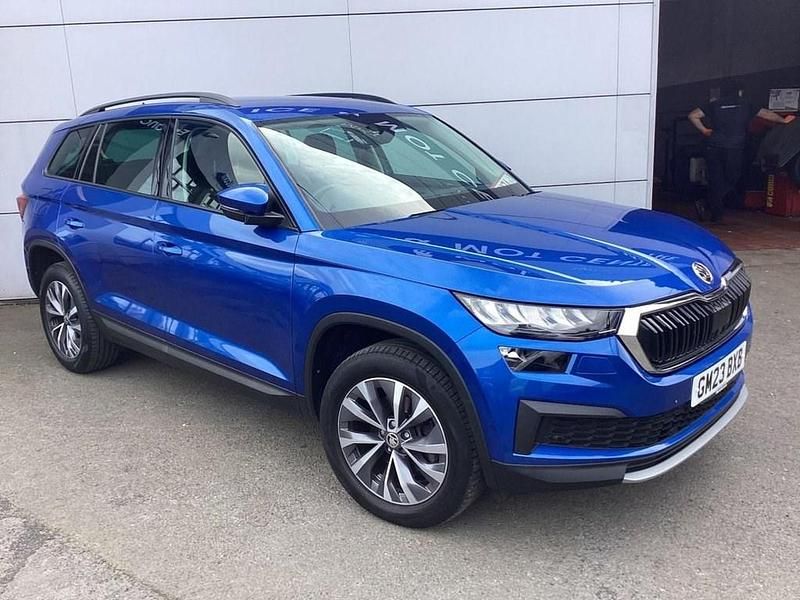 Used Skoda Kodiaq SE Drive 150 HP (110 kW) 2023 Blue SUV