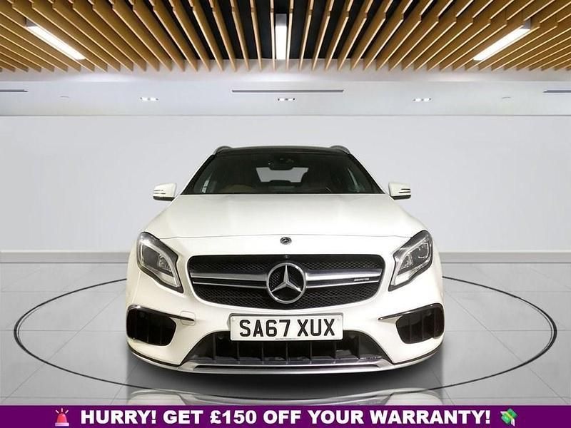 White Used 2017 Mercedes GLA45 AMG Premium SUV | £18,649 (Fair price) - Image 1/4