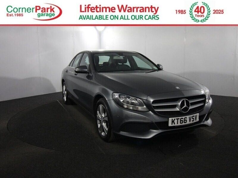 Grey Used 2017 Mercedes C220 Executive Sedan | £13,499 (Good price) - Image 1/4