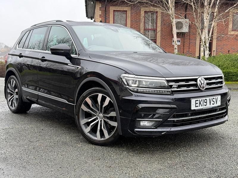 Used VW Tiguan R-line 190 HP (139 kW) 2019 Black SUV