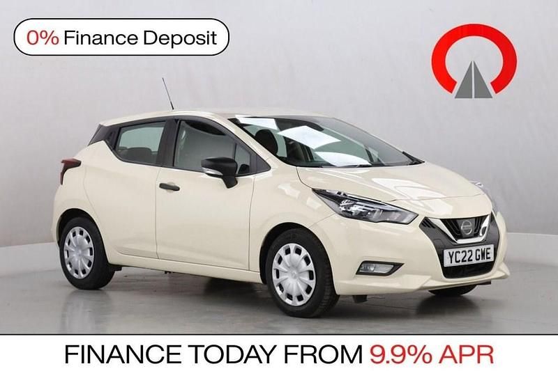 Used Nissan Micra Visia 92 HP (67 kW) 2022 White Hatchback
