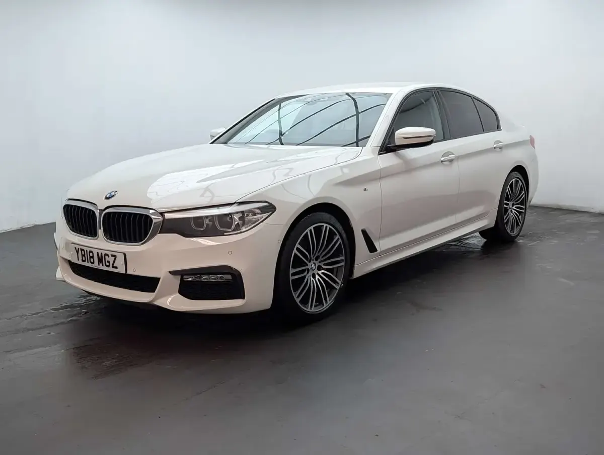 Used BMW 520 M Sport 2018 White Sedan