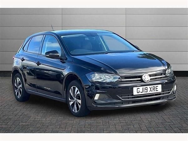 Black Used 2019 VW Polo SE Hatchback | £9,495 (Fair price) - Image 1/2