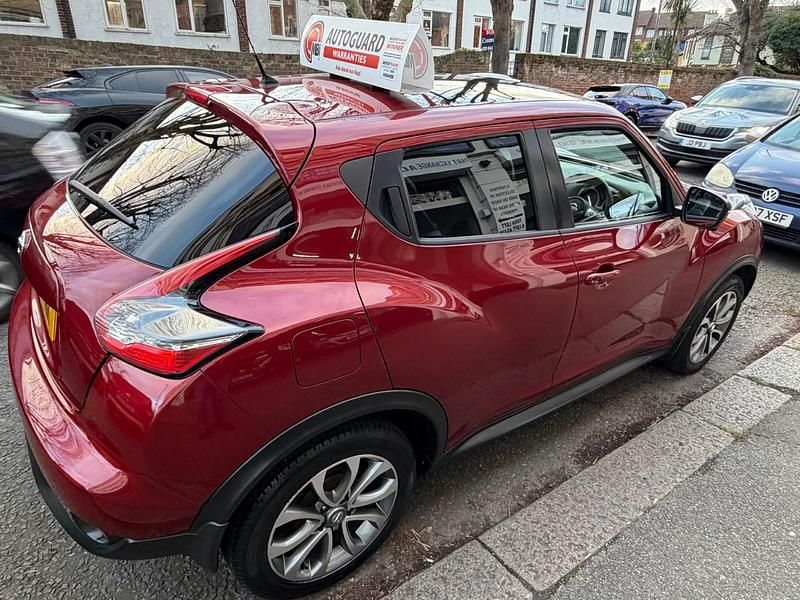 Used Nissan Juke Tekna 115 HP (84 kW) 2018 Red SUV