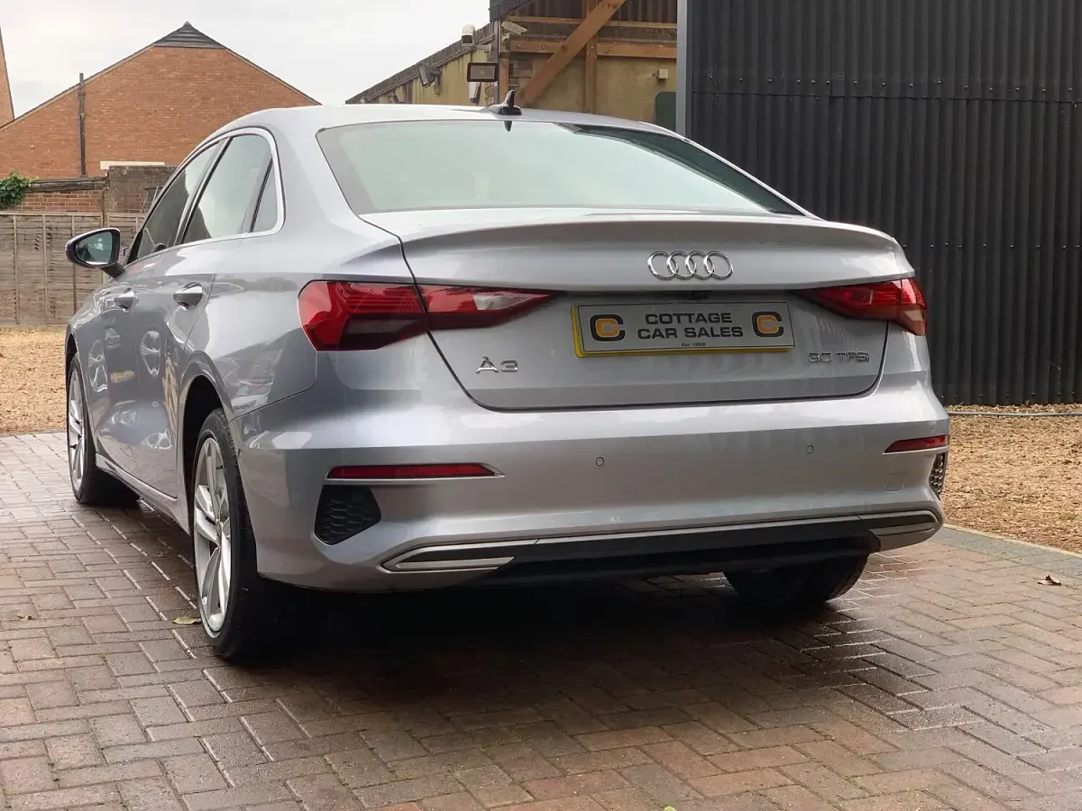 Used Audi A3 Sport 110 HP (80 kW) 2020 Silver Sedan