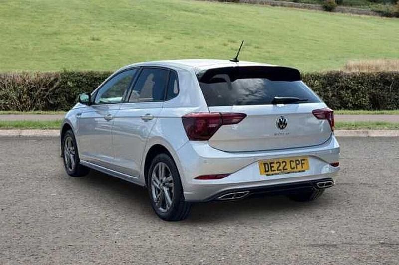 Used VW Polo R-line 110 HP (80 kW) 2022 Silver Hatchback