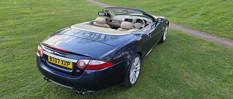 Used Jaguar XKR Supercharged 2008 Black Cabriolet