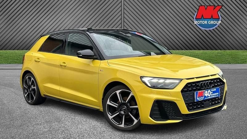 Yellow Used 2020 Audi A1 S-Line Hatchback | £18,799 (Fair price) - Image 1/4