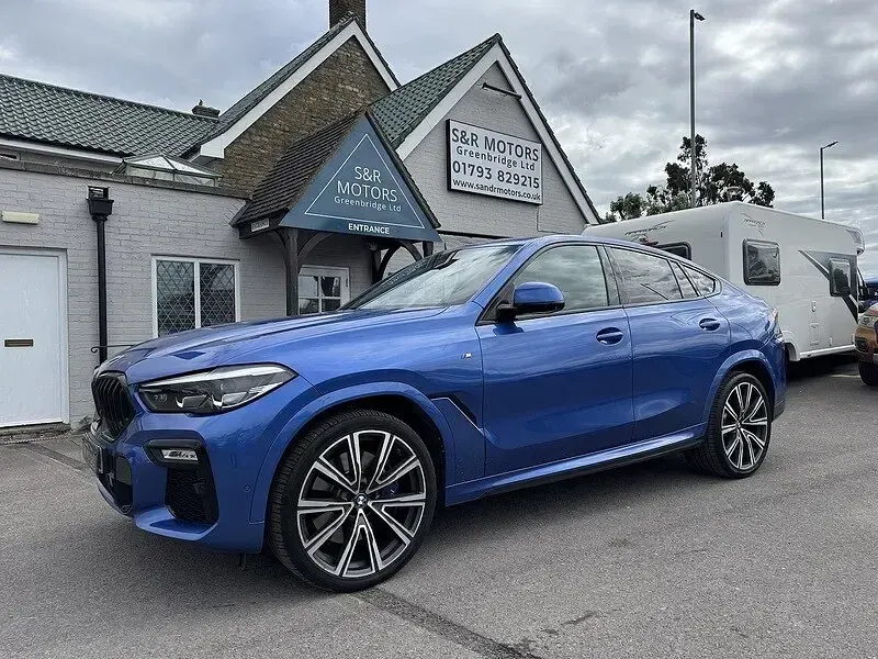 Used BMW X6 M Sport 2020 Blue SUV